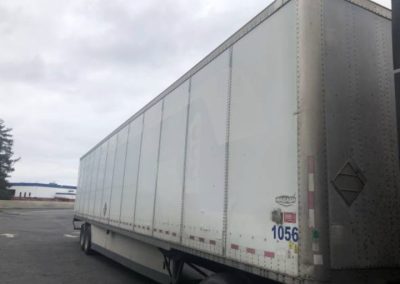 this image shows trailer repair in Fall River, MA